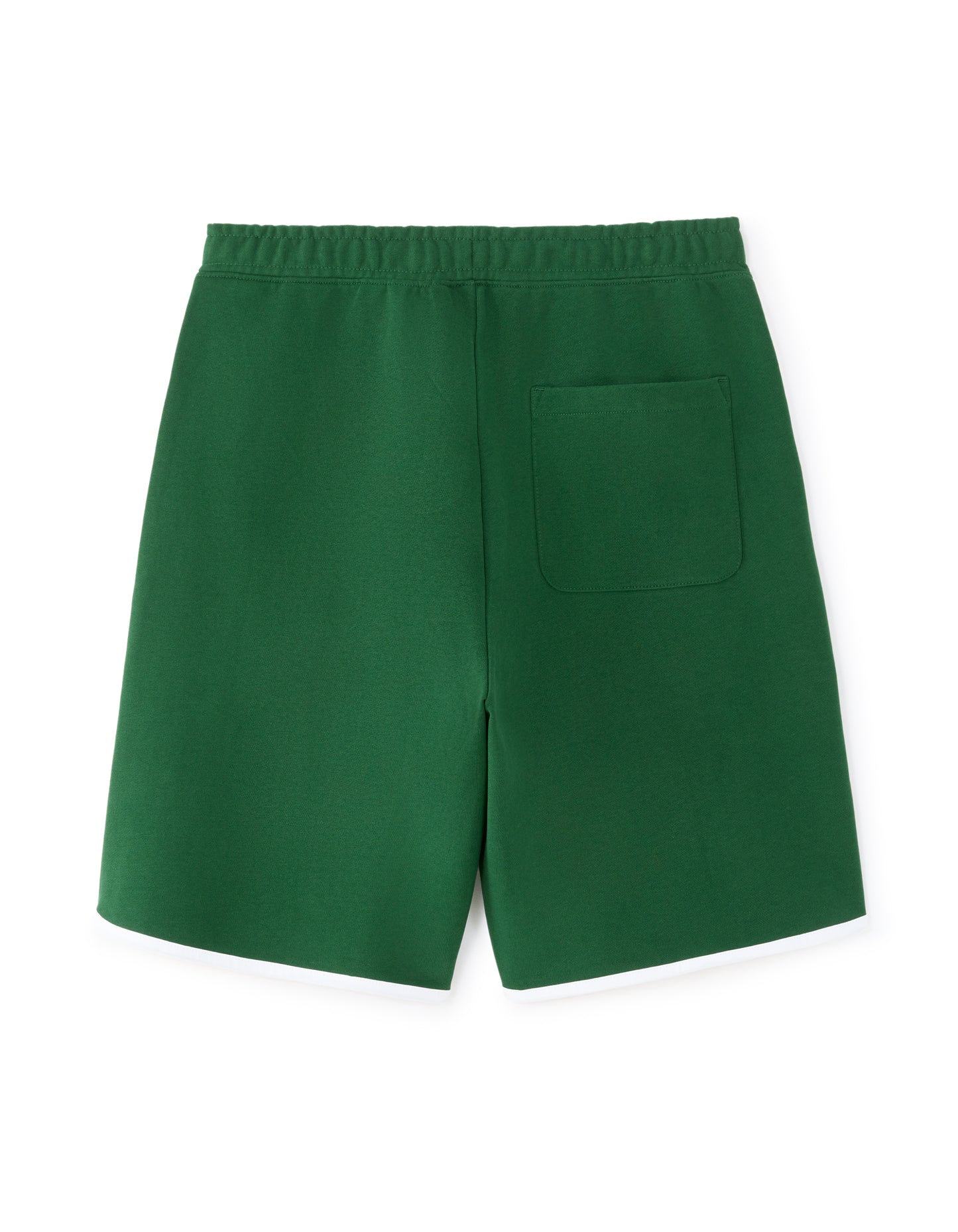 Peanuts Regular Fit 100% Cotton Solid Shorts - Green