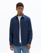 Regular Fit 100% Cotton Spread Collar Shirt - Blue