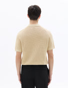 Regular Fit 100% Cotton Polo T-Shirt - Beige