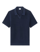 Regular Fit 100% Cotton Polo T-Shirt - Navy Blue
