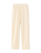 Straight Fit 100% Cotton Solid Casual Trouser - Beige