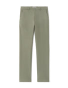 Straight Fit Polyester Casual Trousers - Green