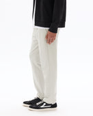 Straight Fit Poly-Cotton Solid Casual Trouser - Grey