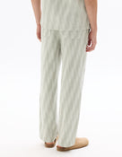 Straight Fit 100% 100% Cotton Printed Casual Trouser - Khaki