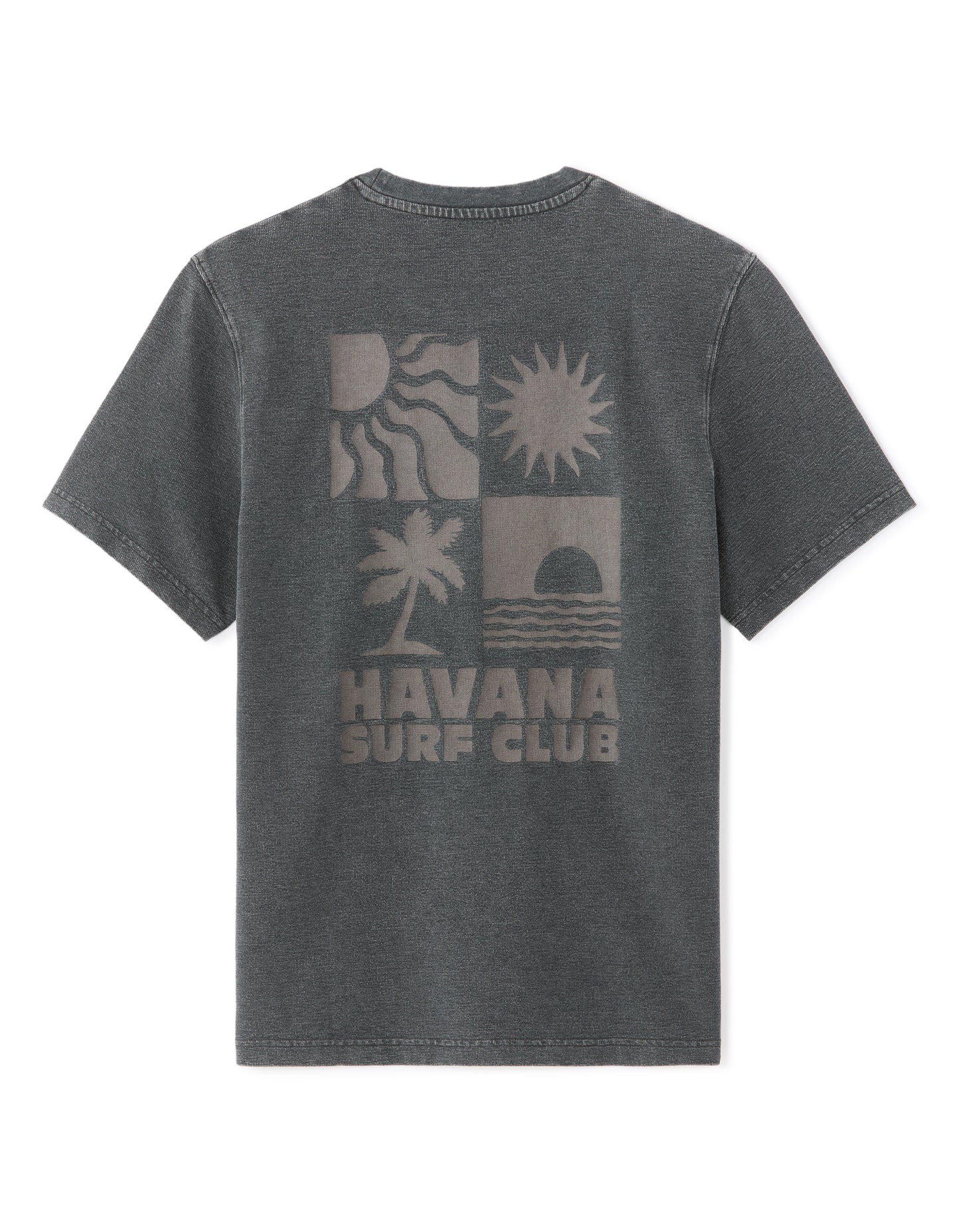 Boxy Fit Poly-Cotton Printed Crew Neck T-Shirts
