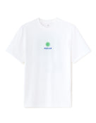Boxy Fit 100% Cotton Printed Crew Neck T-Shirt - White
