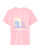 Regular Fit 100% Cotton Printed Round Neck T-Shirt - Pink
