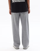 Regular Fit 100% Cotton Solid Casual Trouser - Grey