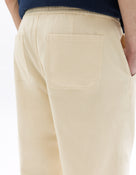 Relaxed Fit 100% Cotton Casual Trousers - White