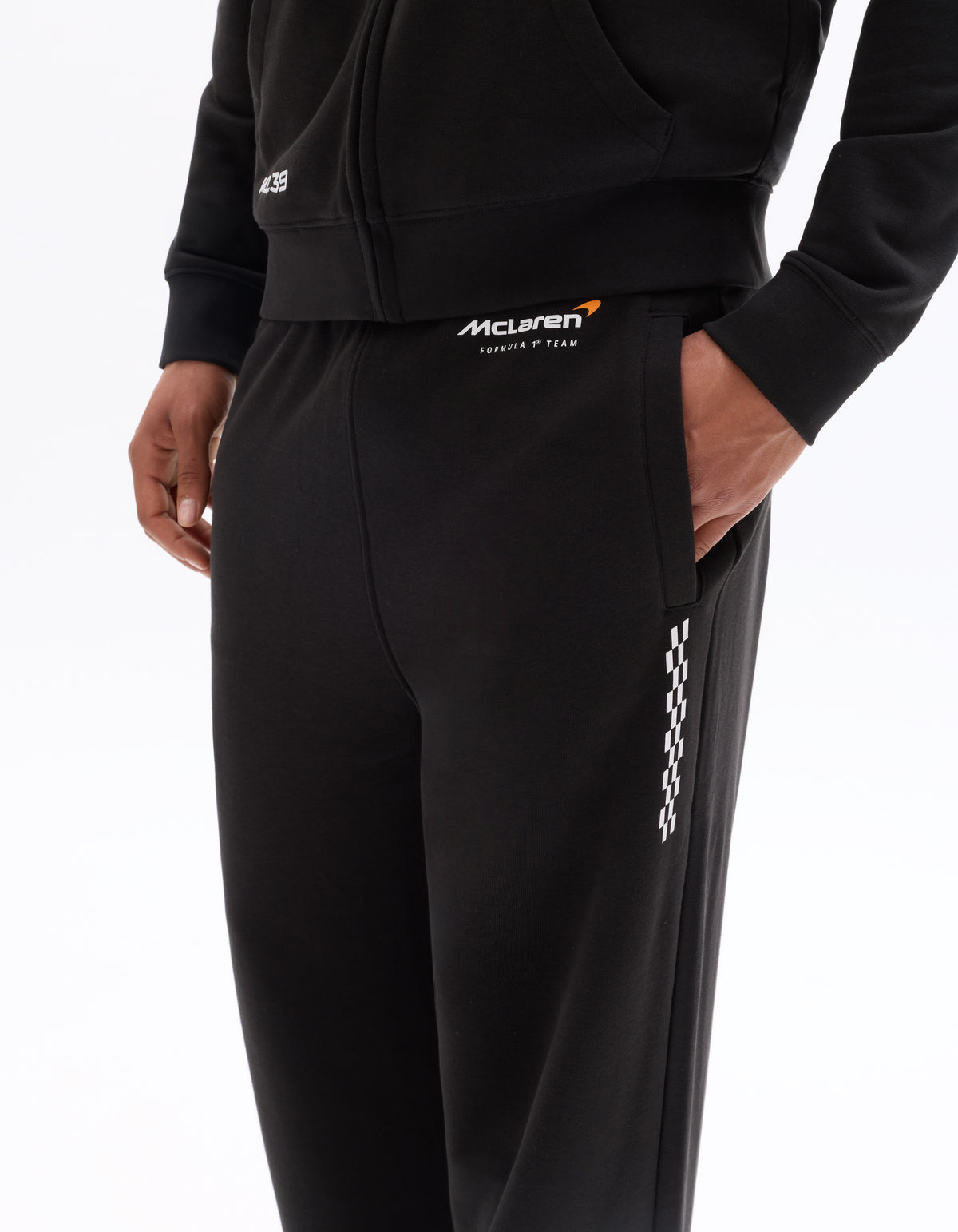 McLaren Racing-Regular Fit-Black Joggers