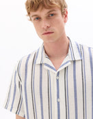 Regular Fit Polyester Shirt - Blue