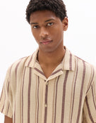 Regular Fit Polyester Shirt - Burgundy