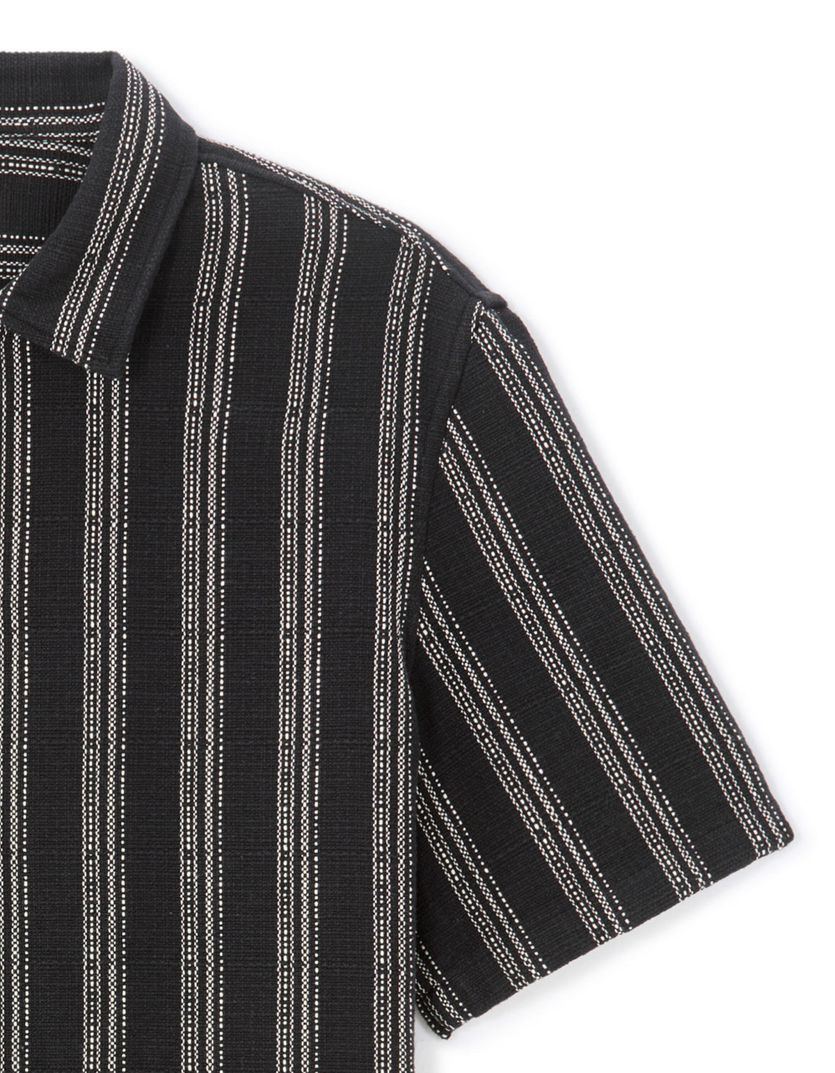 Regular Fit 100% Cotton Regular Collar Shirts - Black