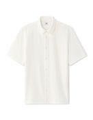 Relaxed Fit Polyester Shirt - White