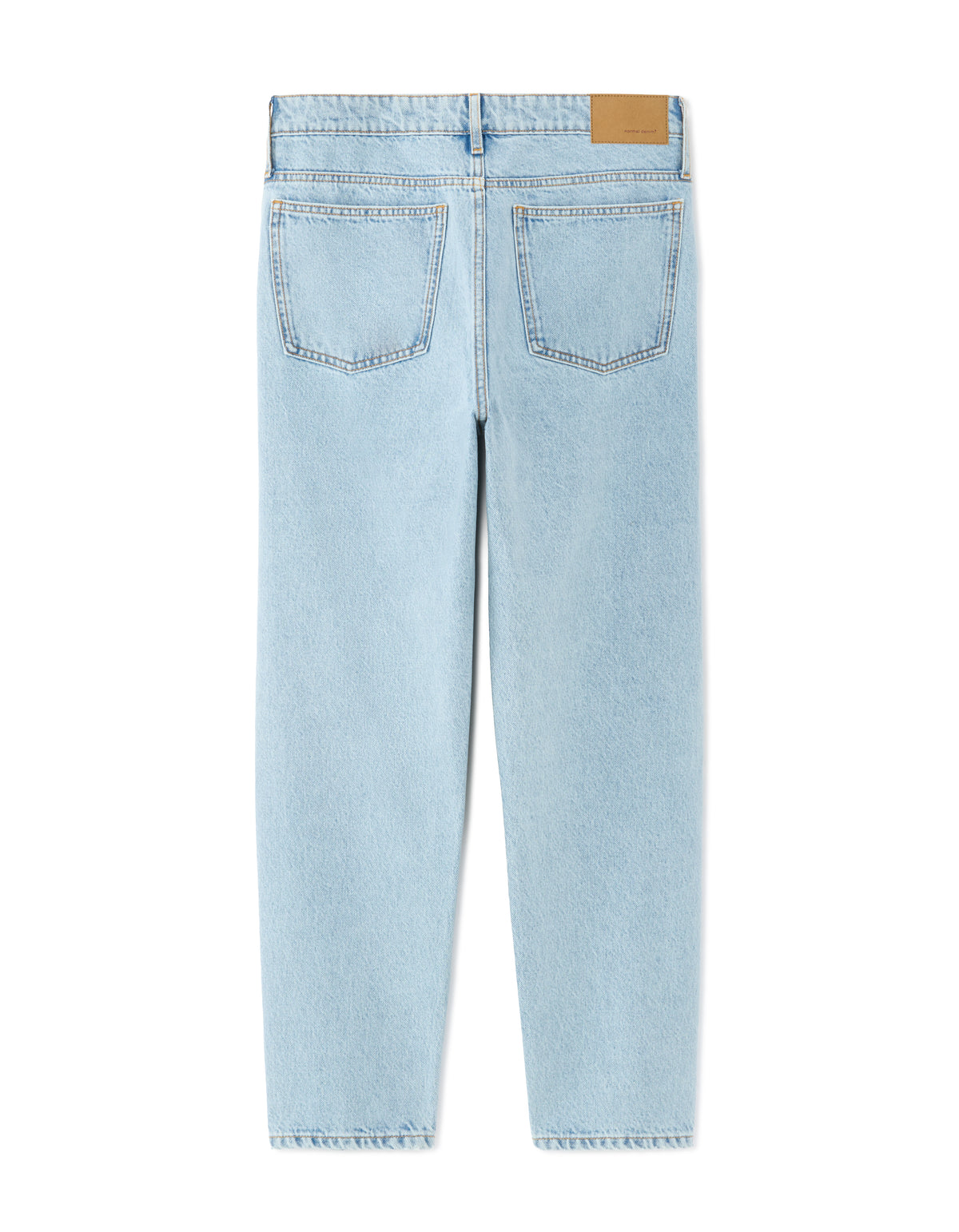 Cropped 100% Cotton Solid Jeans
