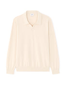 Regular Fit Cotton Blend Textured Round Neck Sweater - Beige