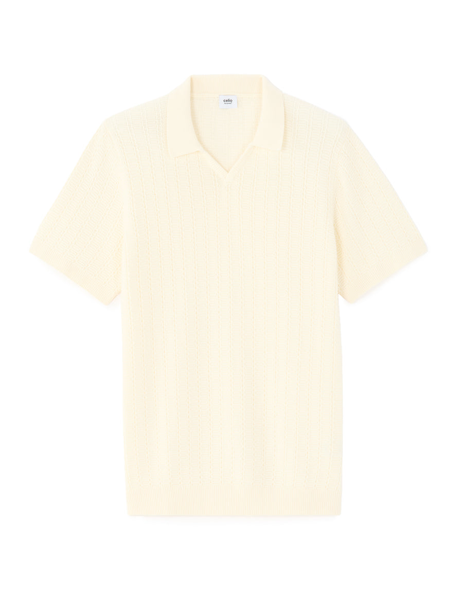 Regular Fit 100% Cotton Solid Polo Collar T-Shirts