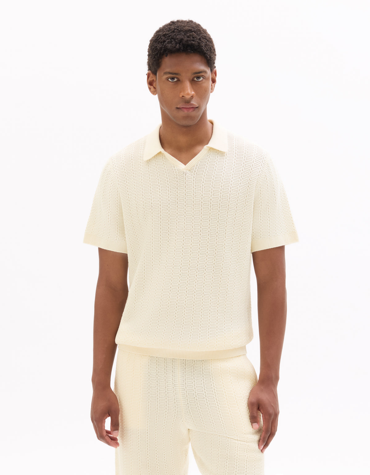 Regular Fit 100% Cotton Solid Polo Collar T-Shirts