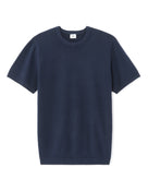 Regular Fit 100% Cotton Crew Neck T-Shirt - Navy Blue