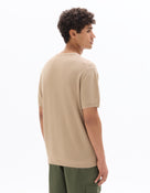 Regular Fit 100% Cotton Crew Neck T-Shirt - Beige