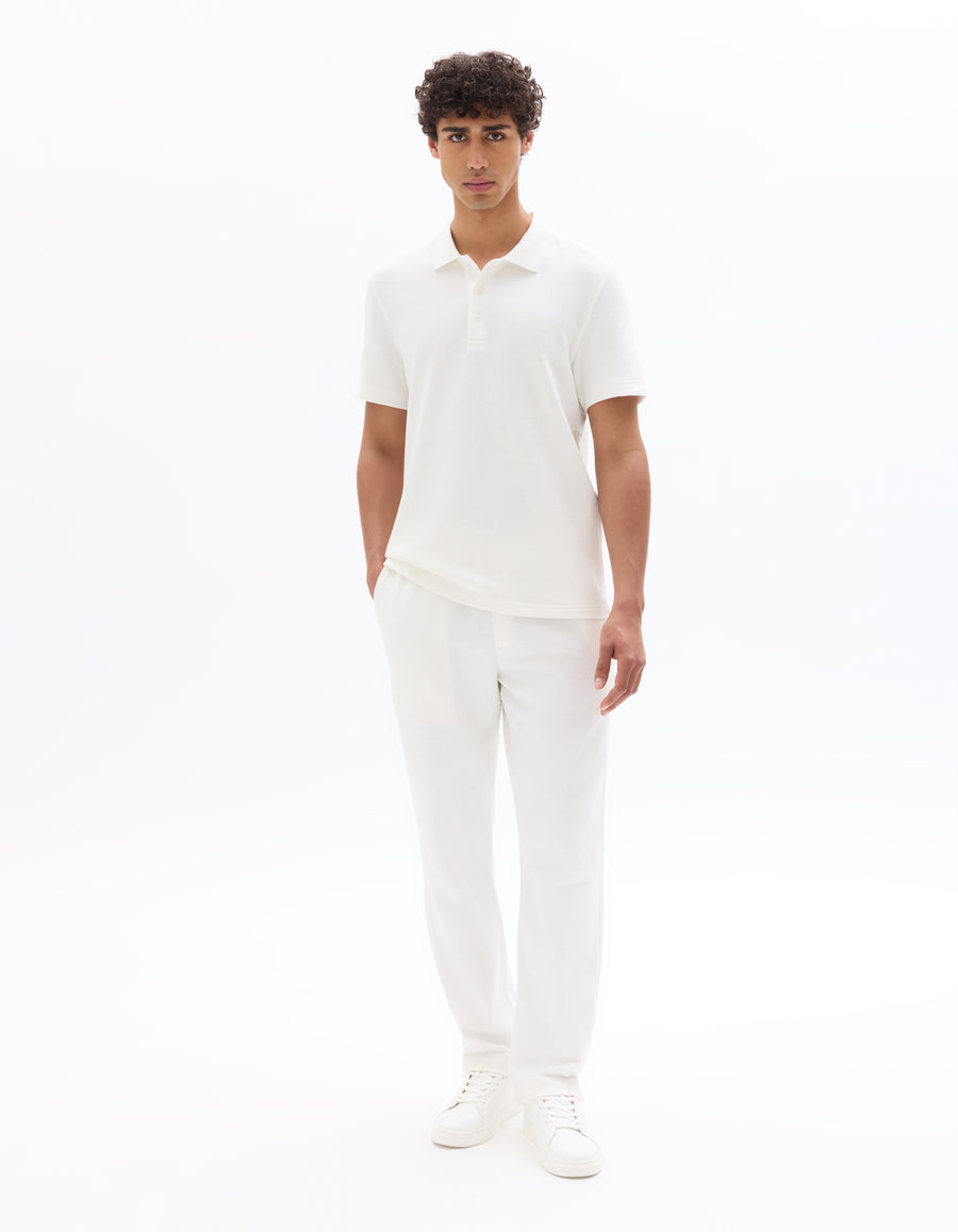 Regular Fit 100% Cotton T-Shirt - White