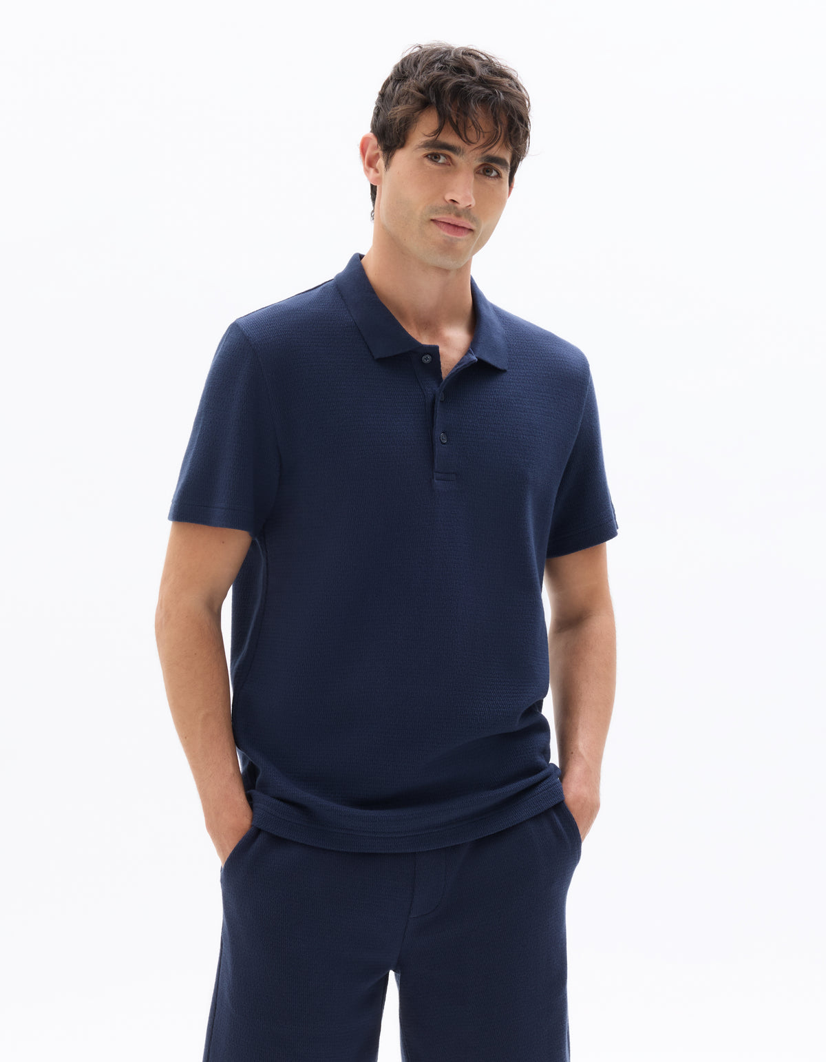 Regular Fit 100% Cotton T-Shirt - Navy Blue
