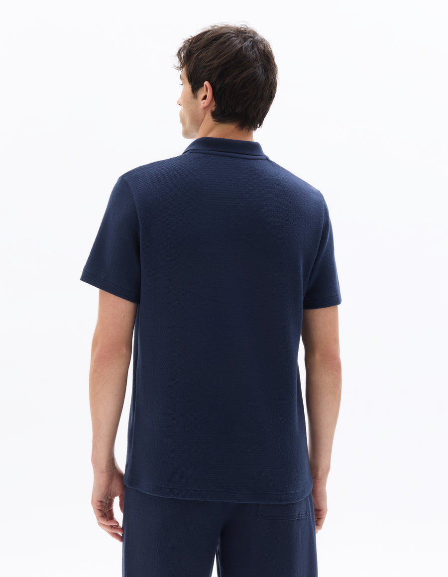 Regular Fit 100% Cotton T-Shirt - Navy Blue