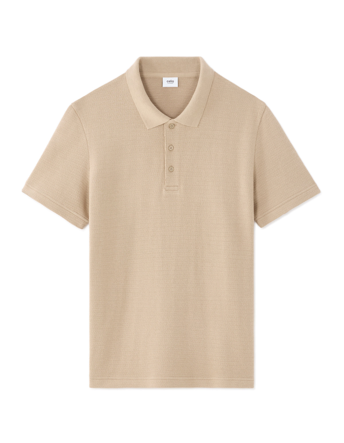 Regular Fit 100% Cotton T-Shirt - Taupe