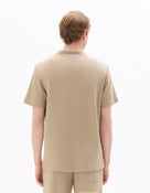 Regular Fit 100% Cotton T-Shirt - Taupe