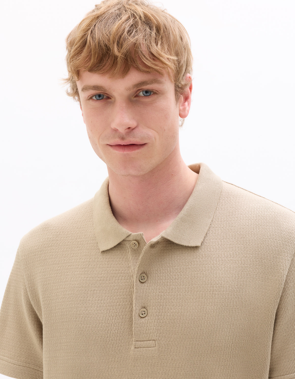 Regular Fit 100% Cotton T-Shirt - Taupe