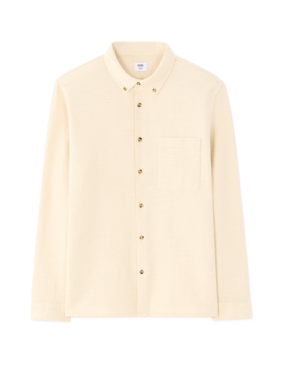 Regular Fit 100% Cotton Solid Spread collar Shirts