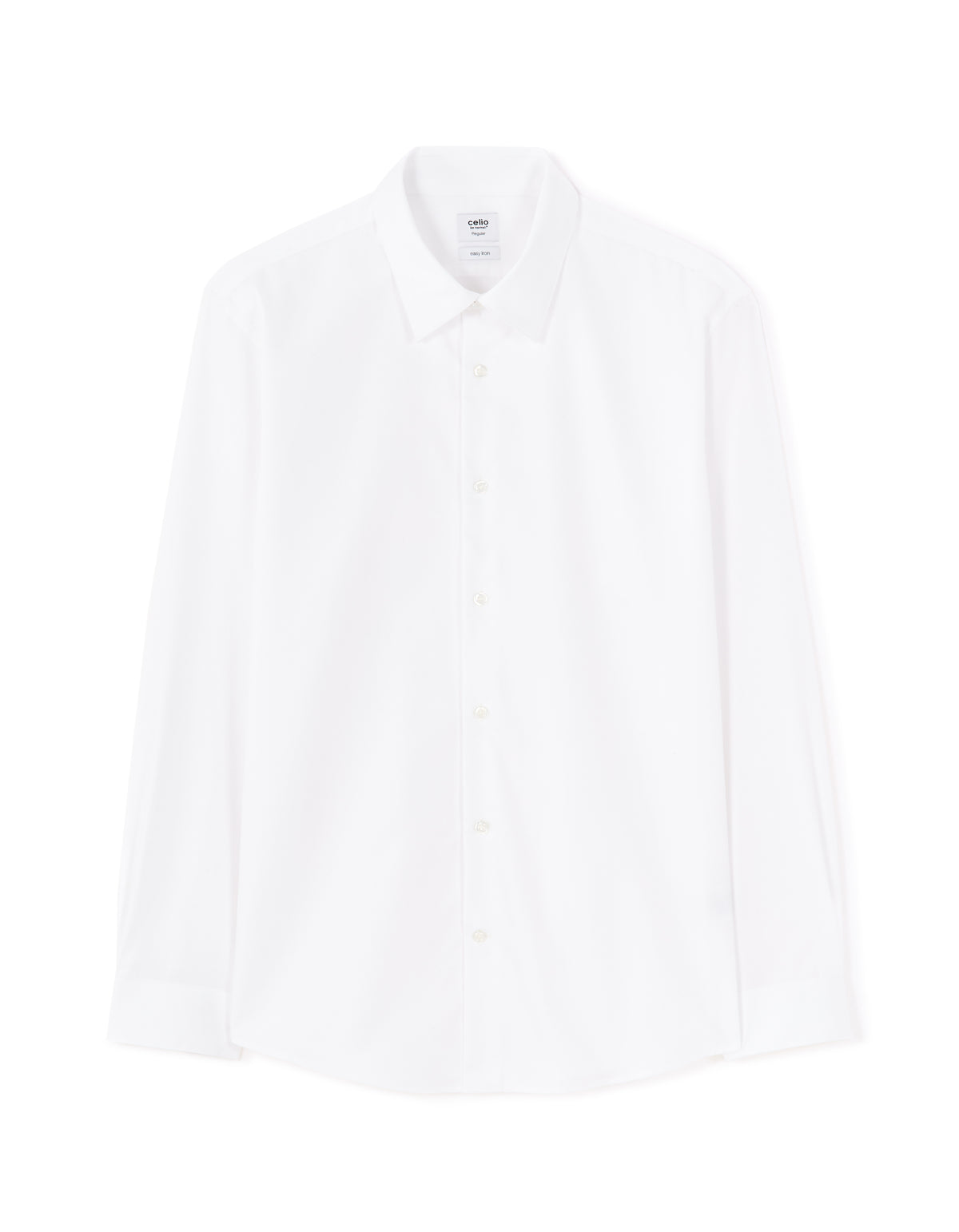 Regular Fit 100% Cotton Solid Spread collar Shirts