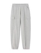 Loose cargo Fit Cotton Blend Casual Jogging Pant - Grey