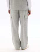 Loose cargo Fit Cotton Blend Casual Jogging Pant - Grey