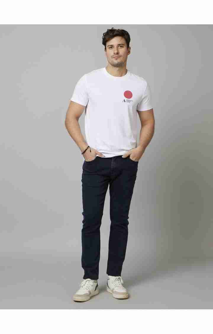 Celio* Cotton-Blend Slim Fit Black Jean