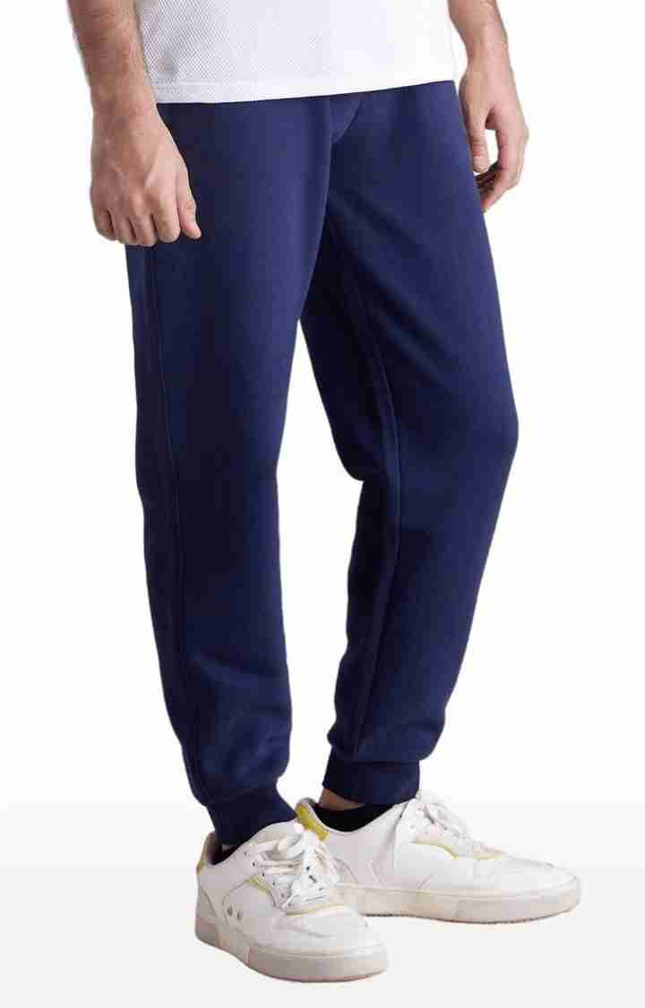 Celio* Polycotton Jog Pant Navy Blue Trouser
