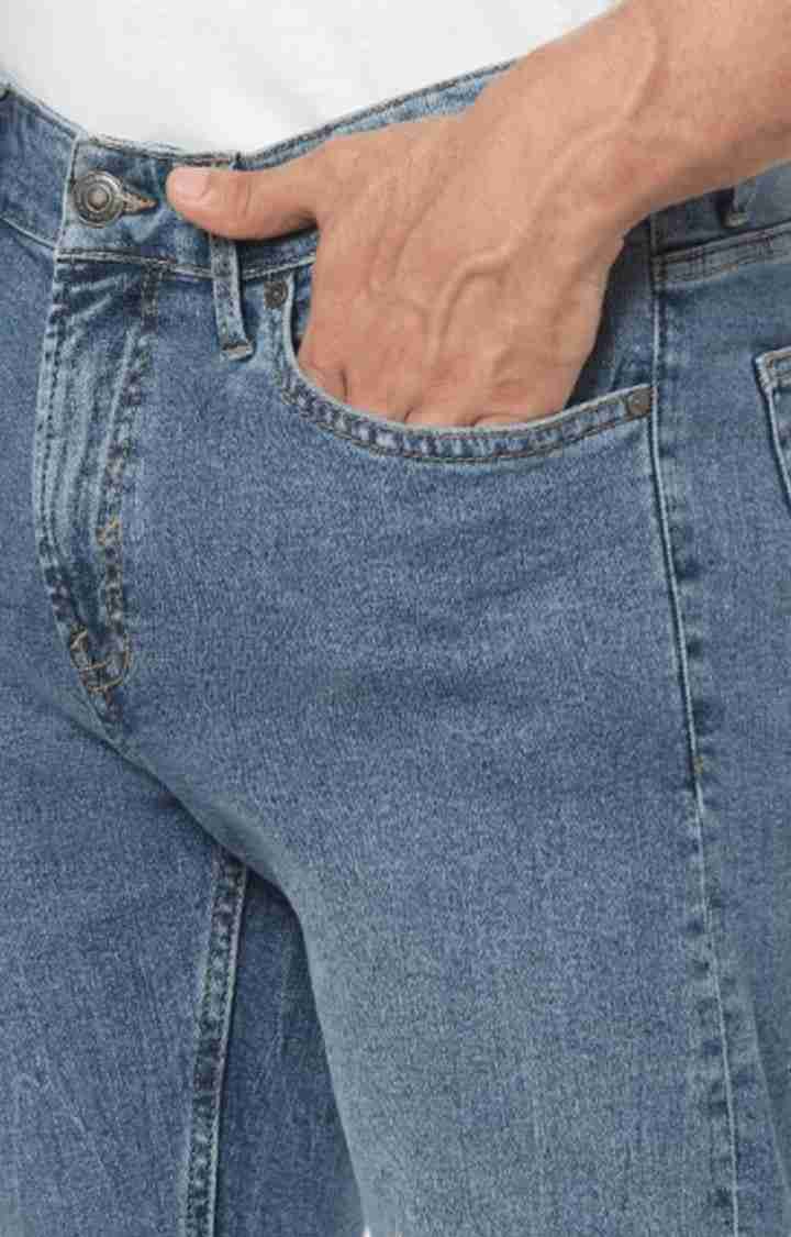 Celio* Cotton Slim Fit Blue Jean