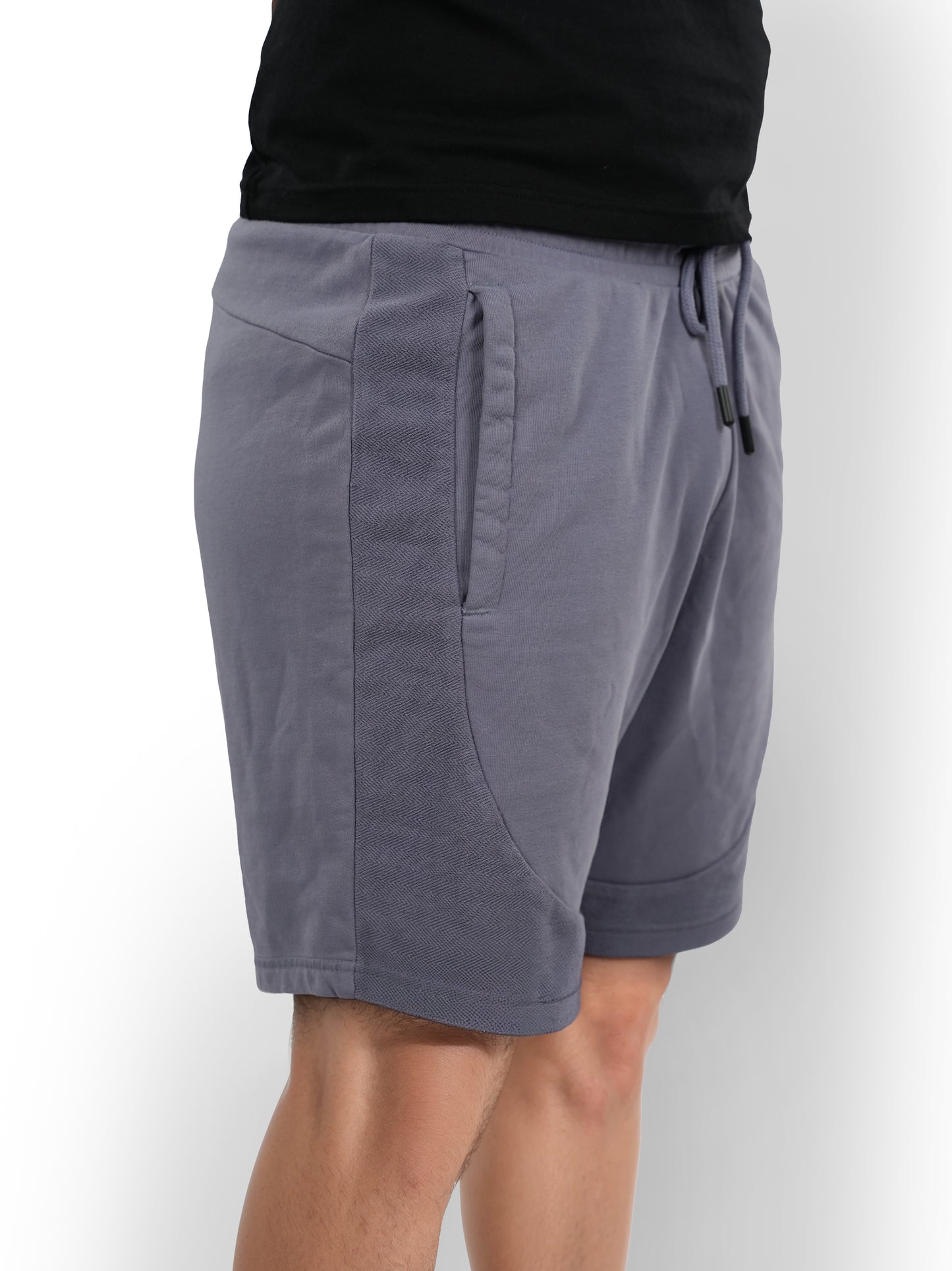 Celio* Cotton Regular Fit Purple Shorts
