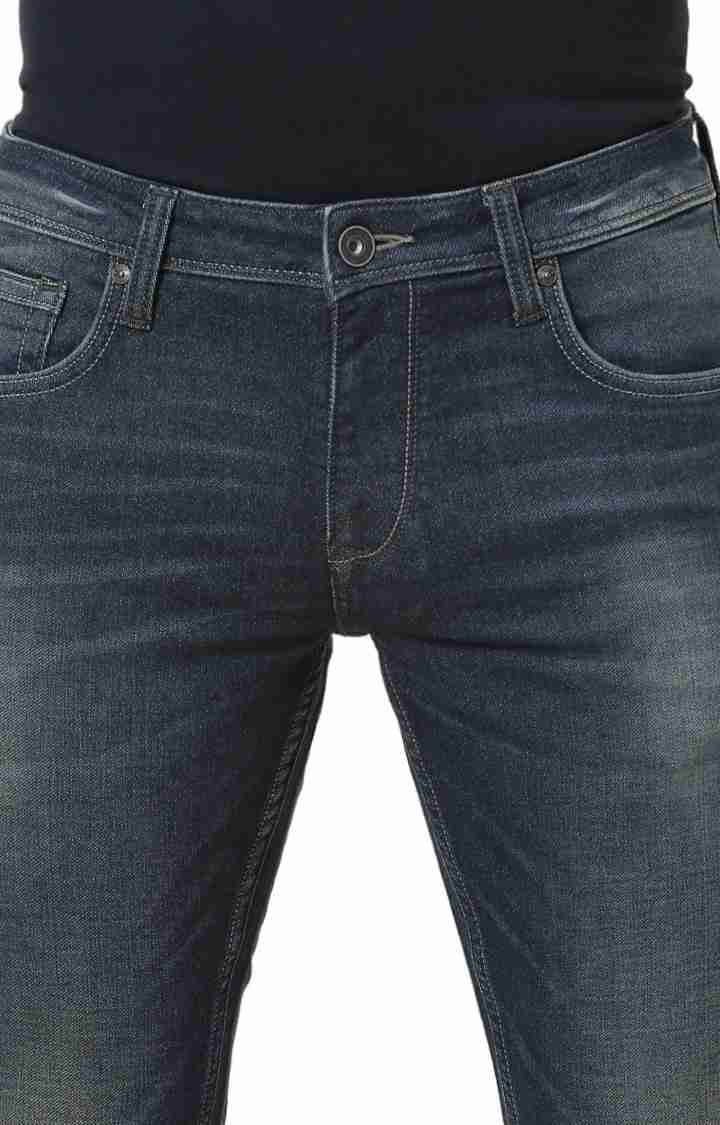 Celio* Cotton-Blend Slim Fit Blue Jean