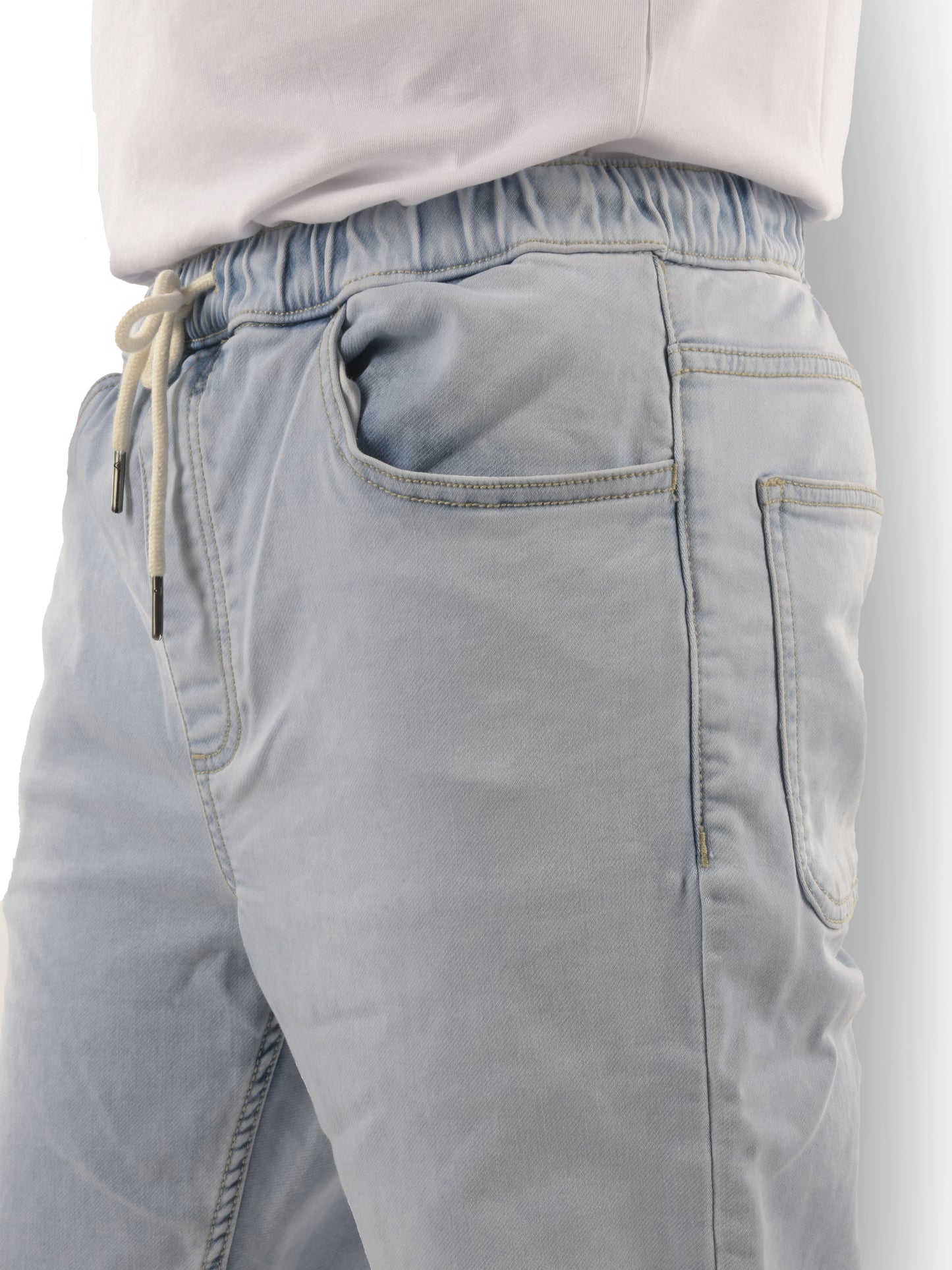 Celio* Cotton Jogger Fit Blue Trouser