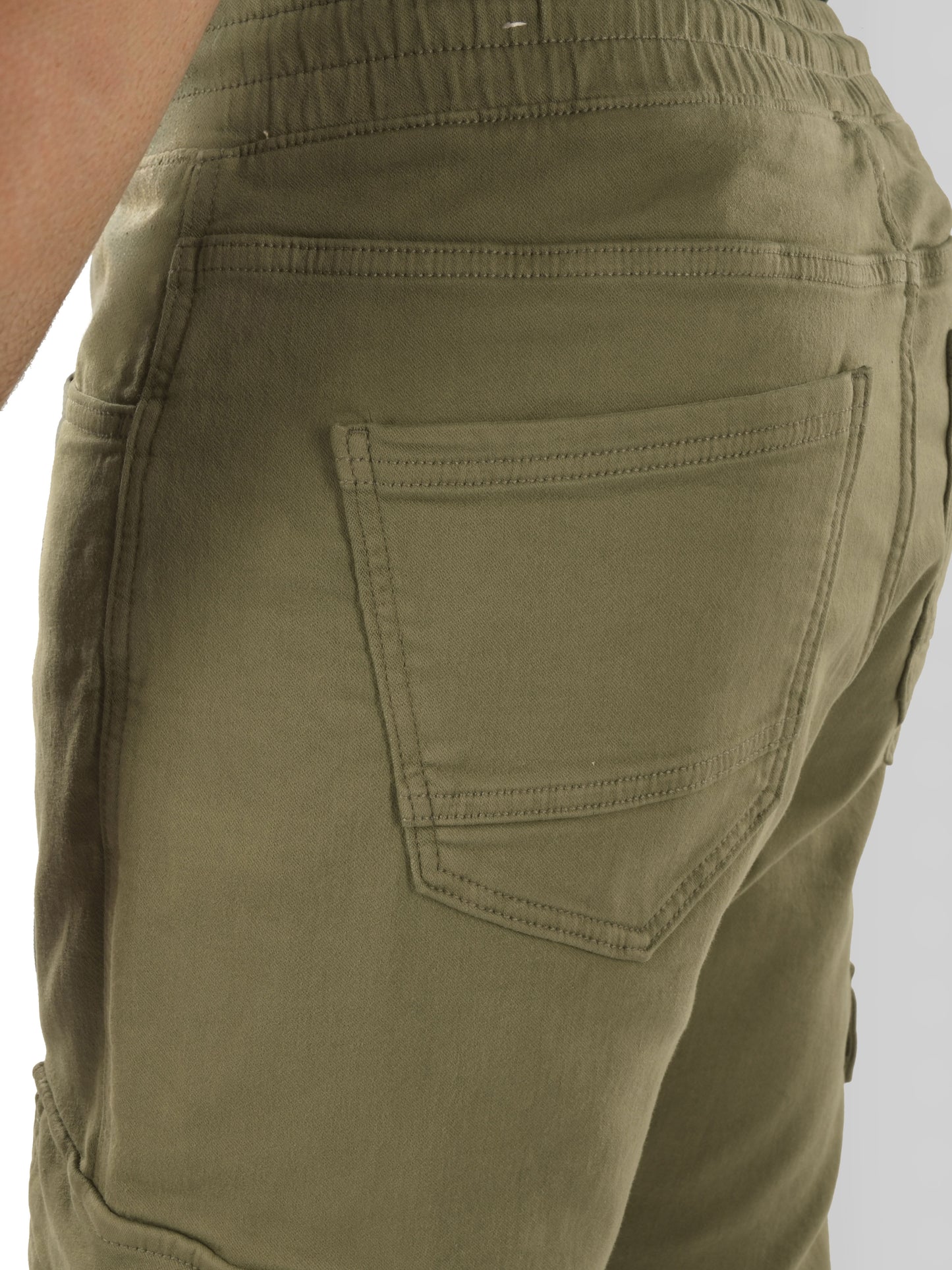 Celio* Cotton Slim Fit Khaki Trouser
