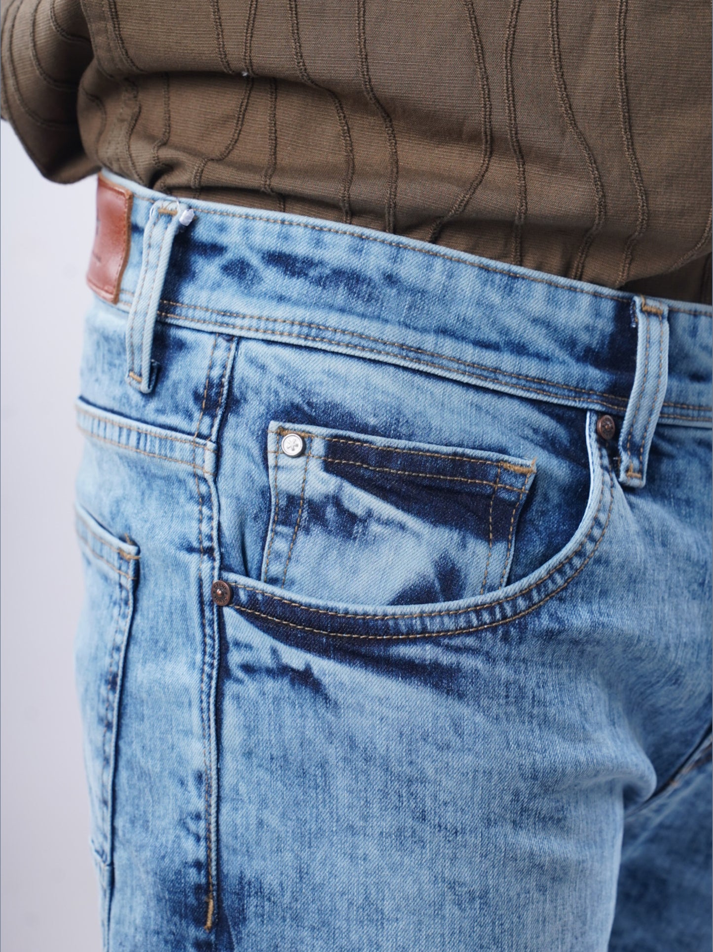 Celio* Cotton Slim Fit Blue Jean