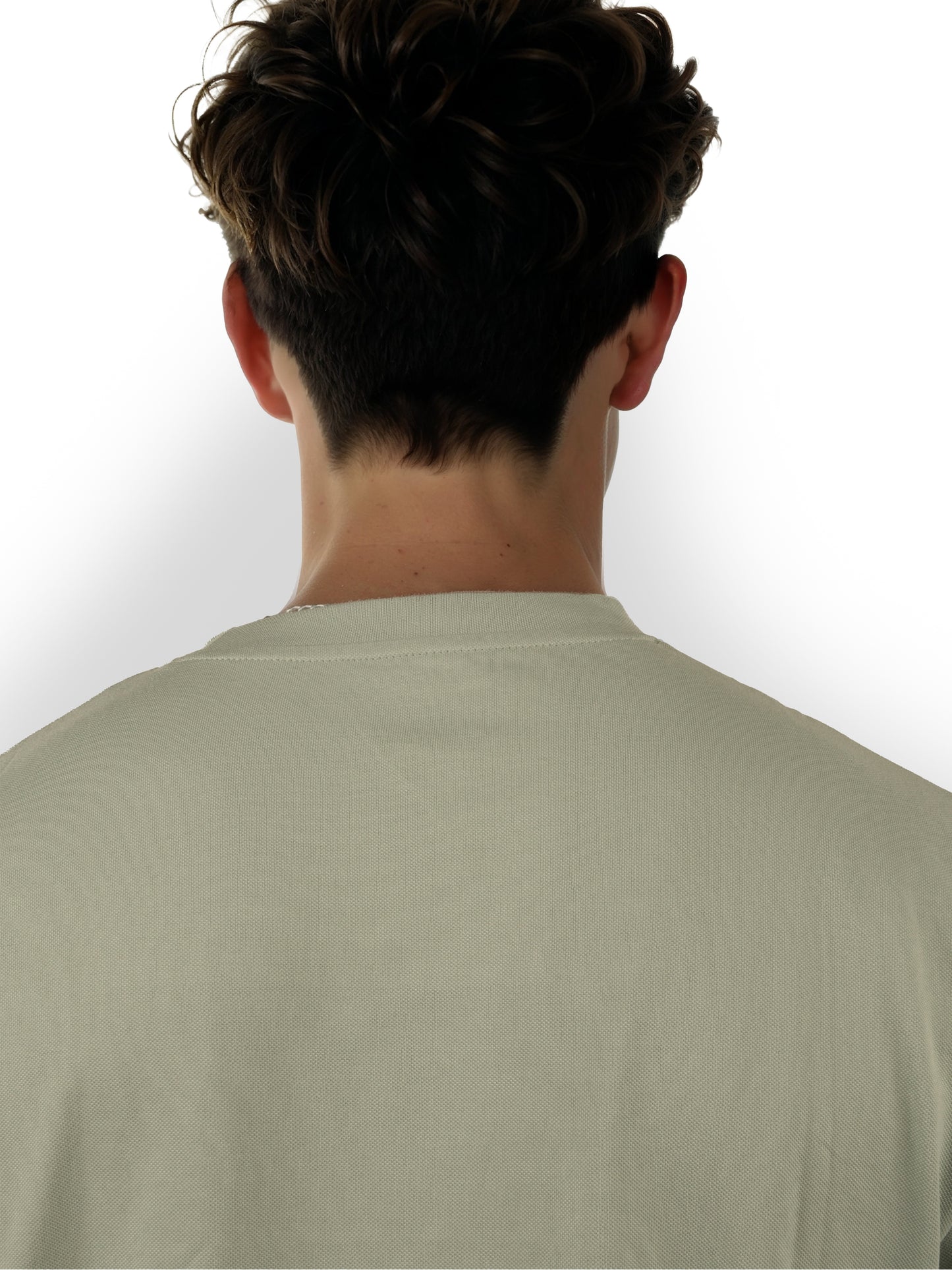 Celio* Solid Regular Fit Cotton Green T-Shirt