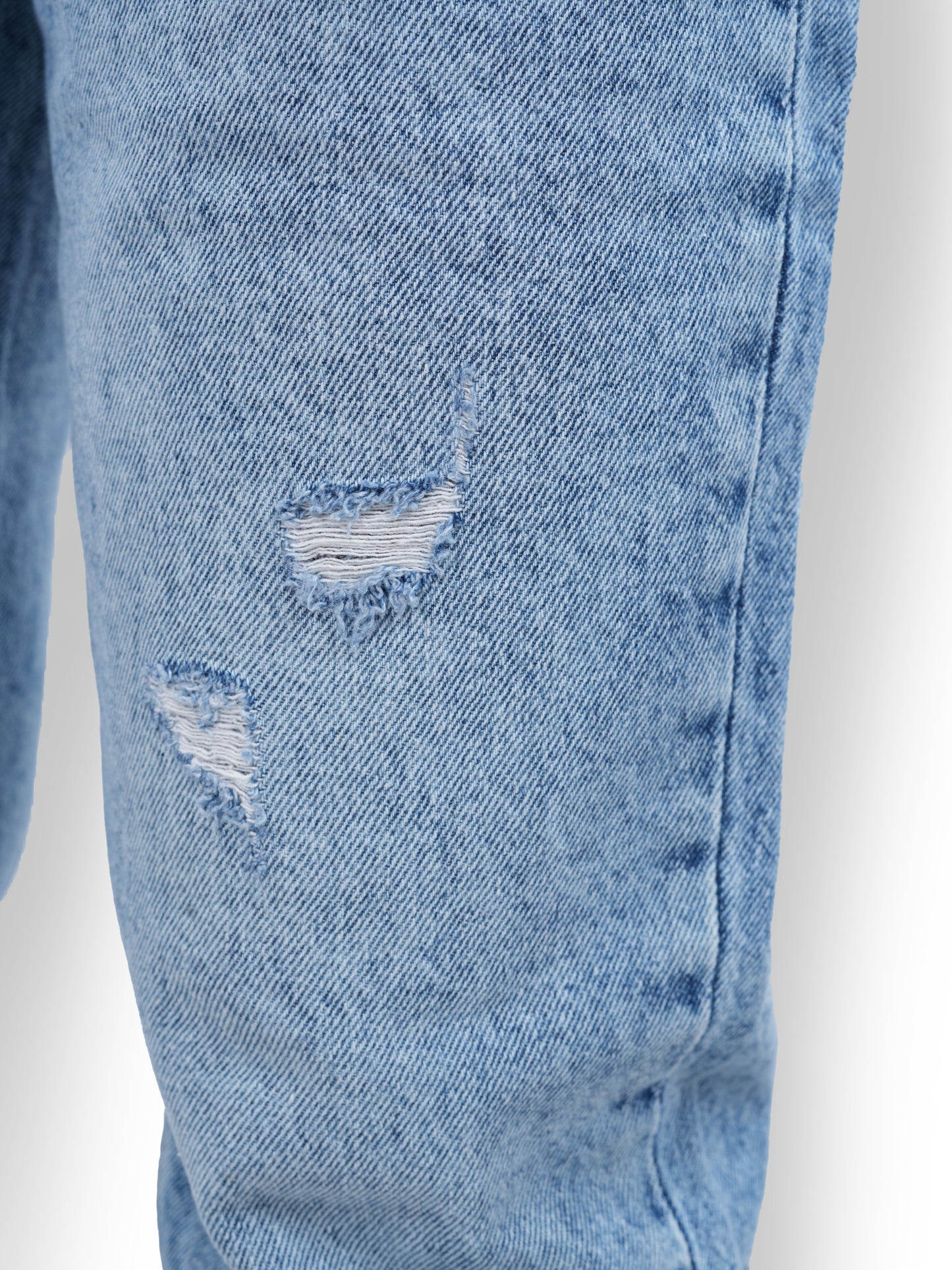 Celio* Cotton Loose Fit Blue Jean