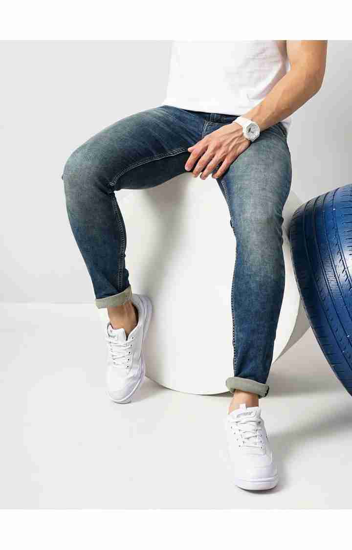 Celio* Cotton Skinny Fit Blue Jean
