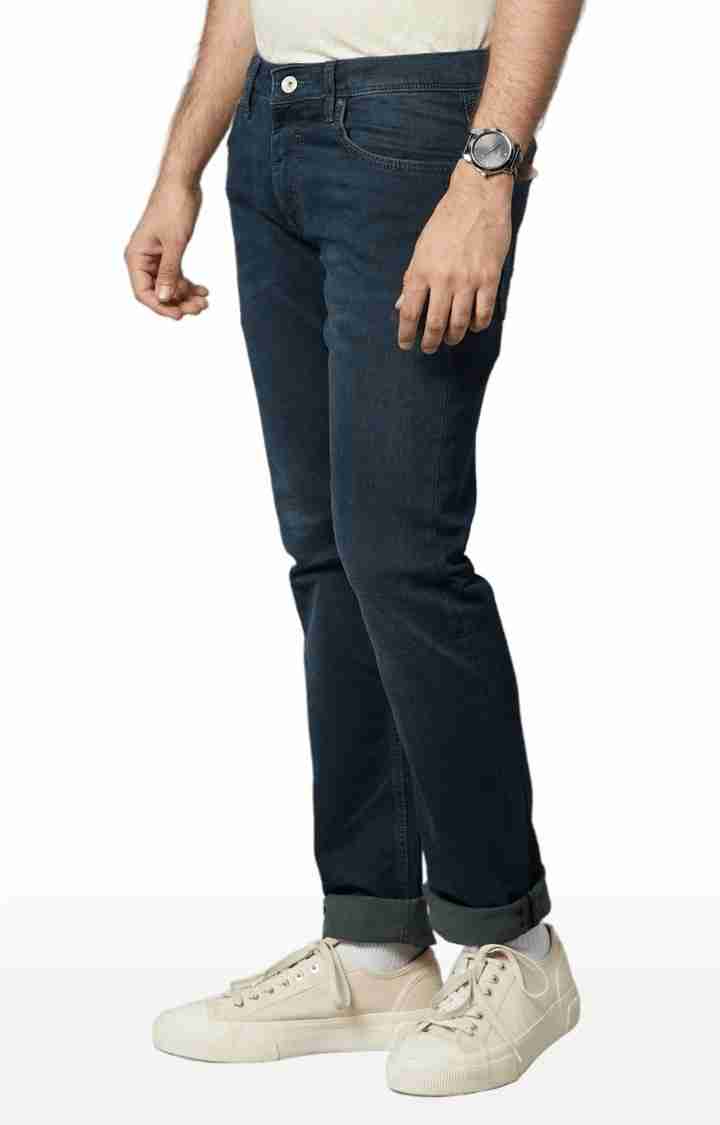 Celio* Cotton-Blend Slim Fit Blue Jean