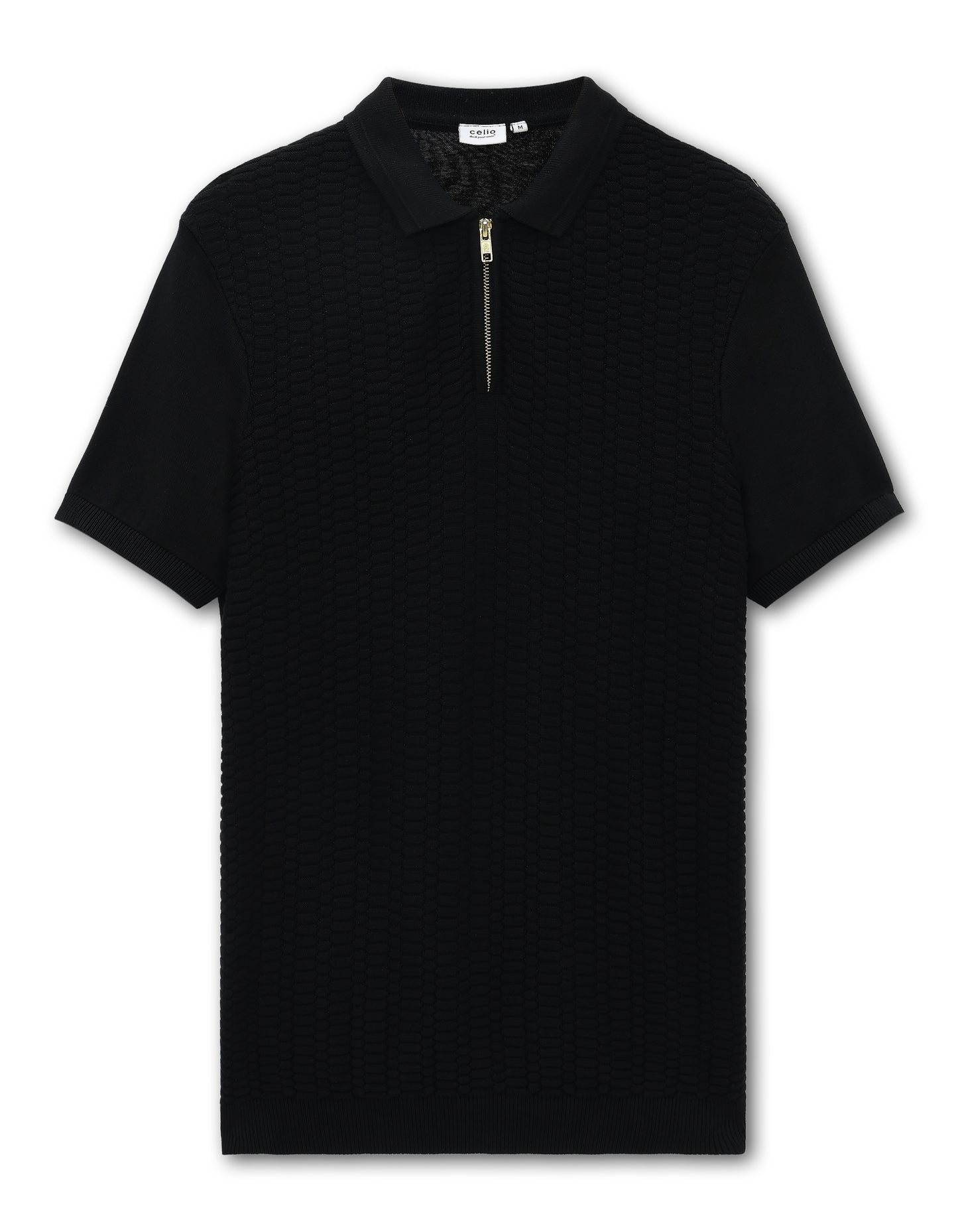 Regular Fit 100% Cotton T-Shirt - Black