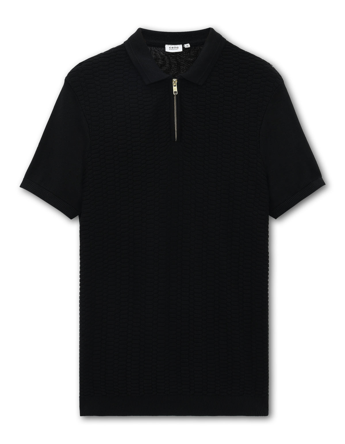 Regular Fit 100% Cotton T-Shirt - Black