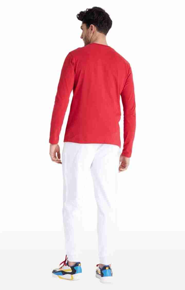 Celio* Cotton Skinny Fit White Trouser