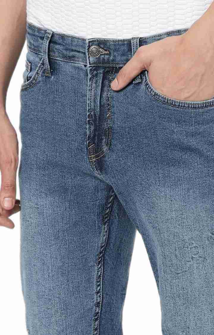 Celio* Cotton Slim Fit Blue Jean